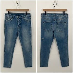 Ksubi chitch skinny medium wash jean